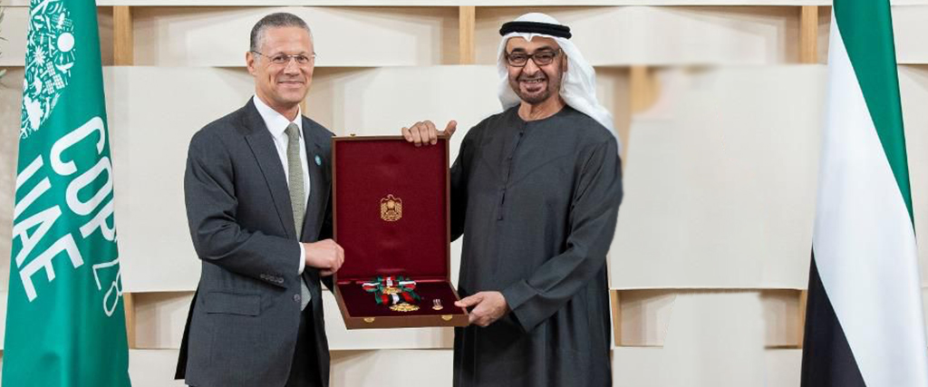 UAE President honours BADR JAFAR